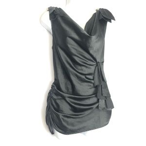 Victoria Secret Modainternational Black Top. Size Large. Classy